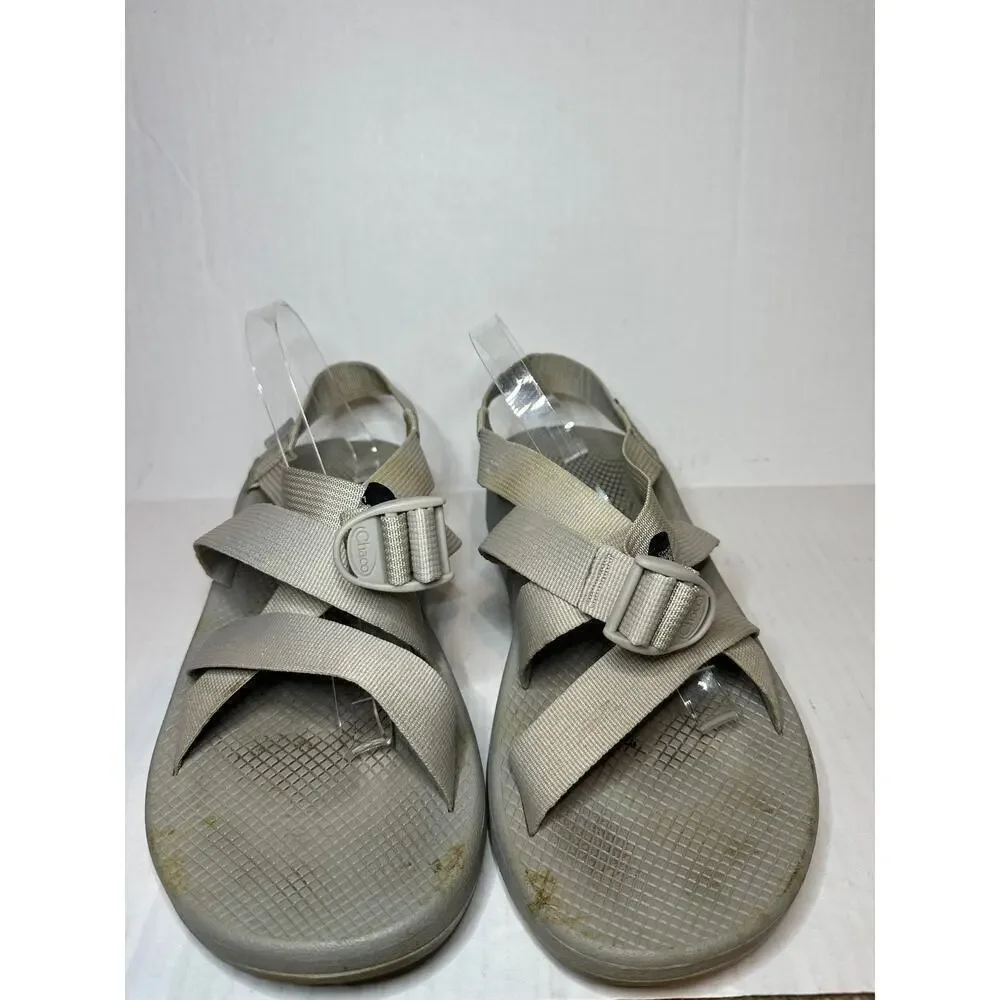 Chaco Men Size 13 Z Strap Hiking Vacation Outdoor Classic Sandals Chateau Gray
